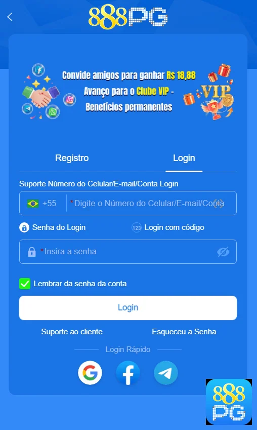 Imagem da interface VIP na 888pg, destacando serviços avançados.